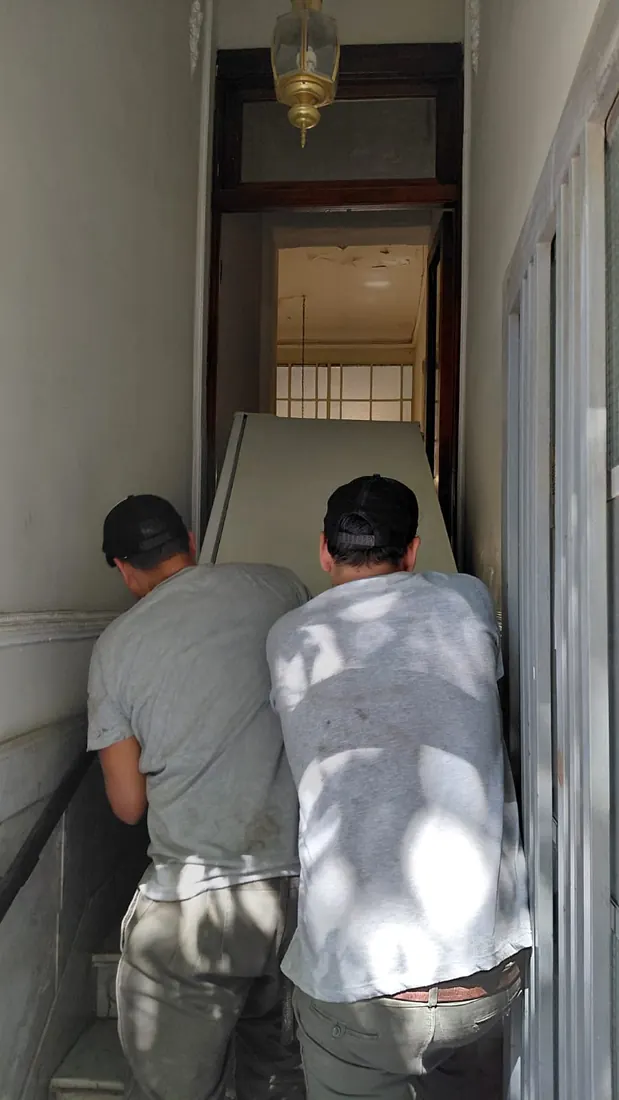 Traslado por escalera